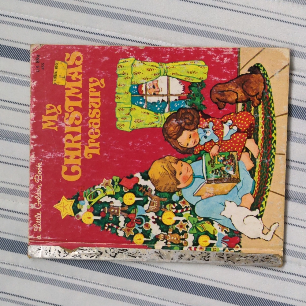 VINTAGE A Little Golden Book - My Christmas Treasury 1976